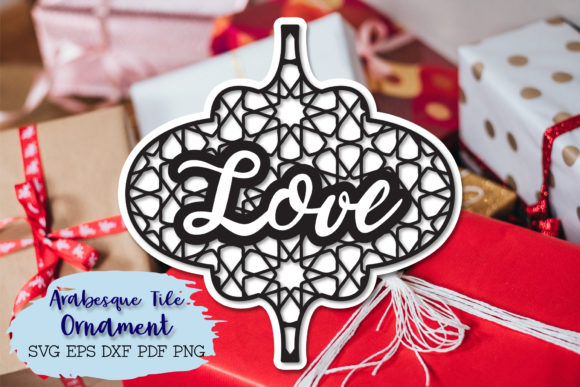 Arabesque Love SVG Ornament: A Practical Design Resource for Digital Creators