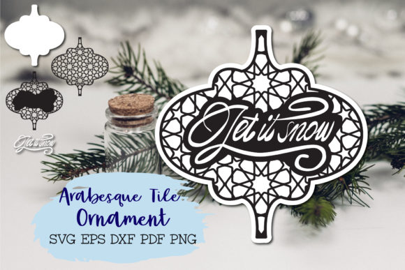 Arabesque Tile Ornament, Let It Snow: A Strategic Asset for Seasonal Branding and Creative Operations