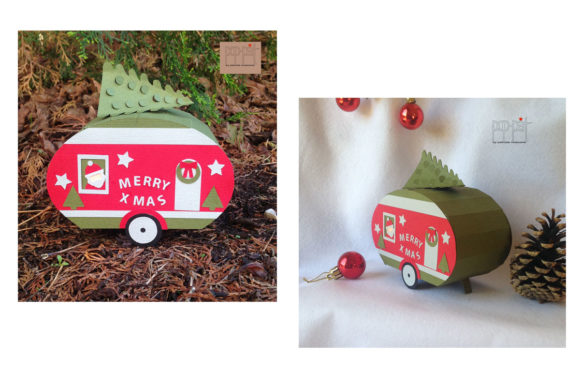 Christmas Caravan: Digital Cricut, Silhouette & Scan-N-Cut Files