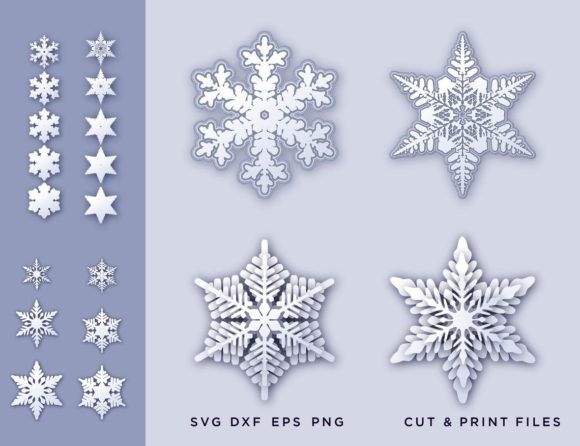 Christmas Snowflakes: A Comprehensive Evaluation of the Digital Download Collection