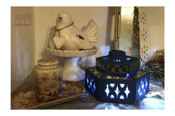 Oriental Box: The Ultimate Cricut & Silhouette Template