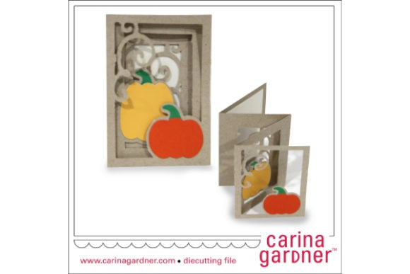 Pumpkin Patch Accordion Card for Crafters