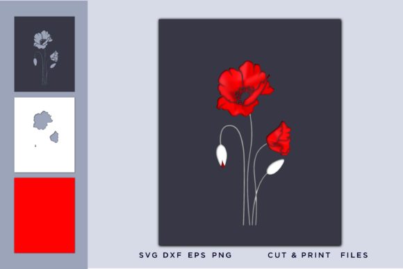 Red Poppies: The Ultimate Digital Asset for Crafters and Designers