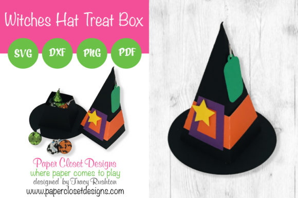 Unleash Creativity with the Witches Hat Treat Box: A Versatile Digital Crafting Solution