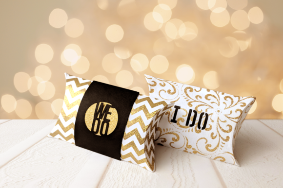 Wedding I Do We Do Pillow Box: The Perfect Solution for Coordinated Wedding Favors